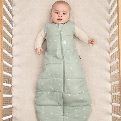 ergoPouch Śpiworek niemowlęcy Jersey Sage 3-12m 2,5TOG