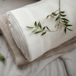 Memi Kocyk Bambusowy light grey 80x100
