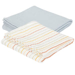 Little Dutch Otulacze dla niemowląt Vintage Sunny Stripes Pure Soft Blue 70 x 70 cm 2 szt