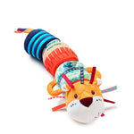 Lilliputiens Zabawka sensoryczna Wałek dźwiękowy Lew Jack 4-el. - 4kidspoint.pl