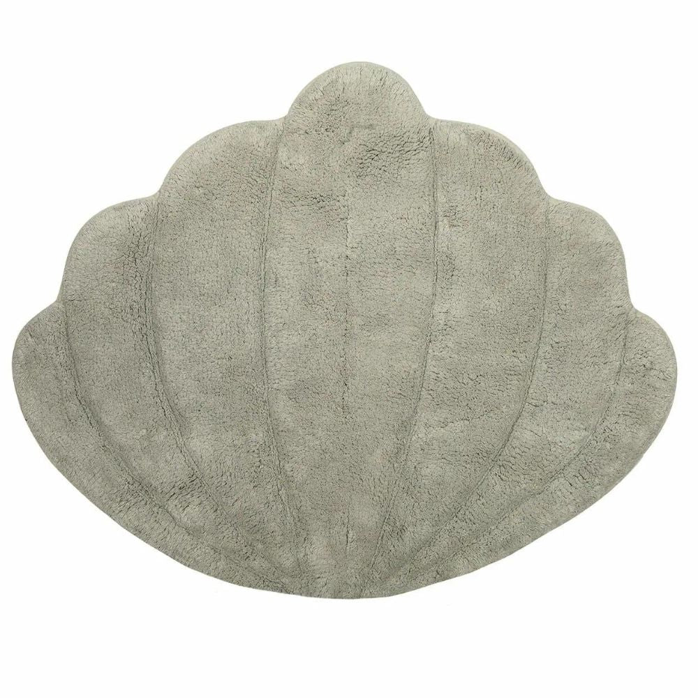 that's mine Dywan dziecięcy Shell Light grey 66x75