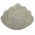 that's mine Dywan dziecięcy Shell Light grey 66x75