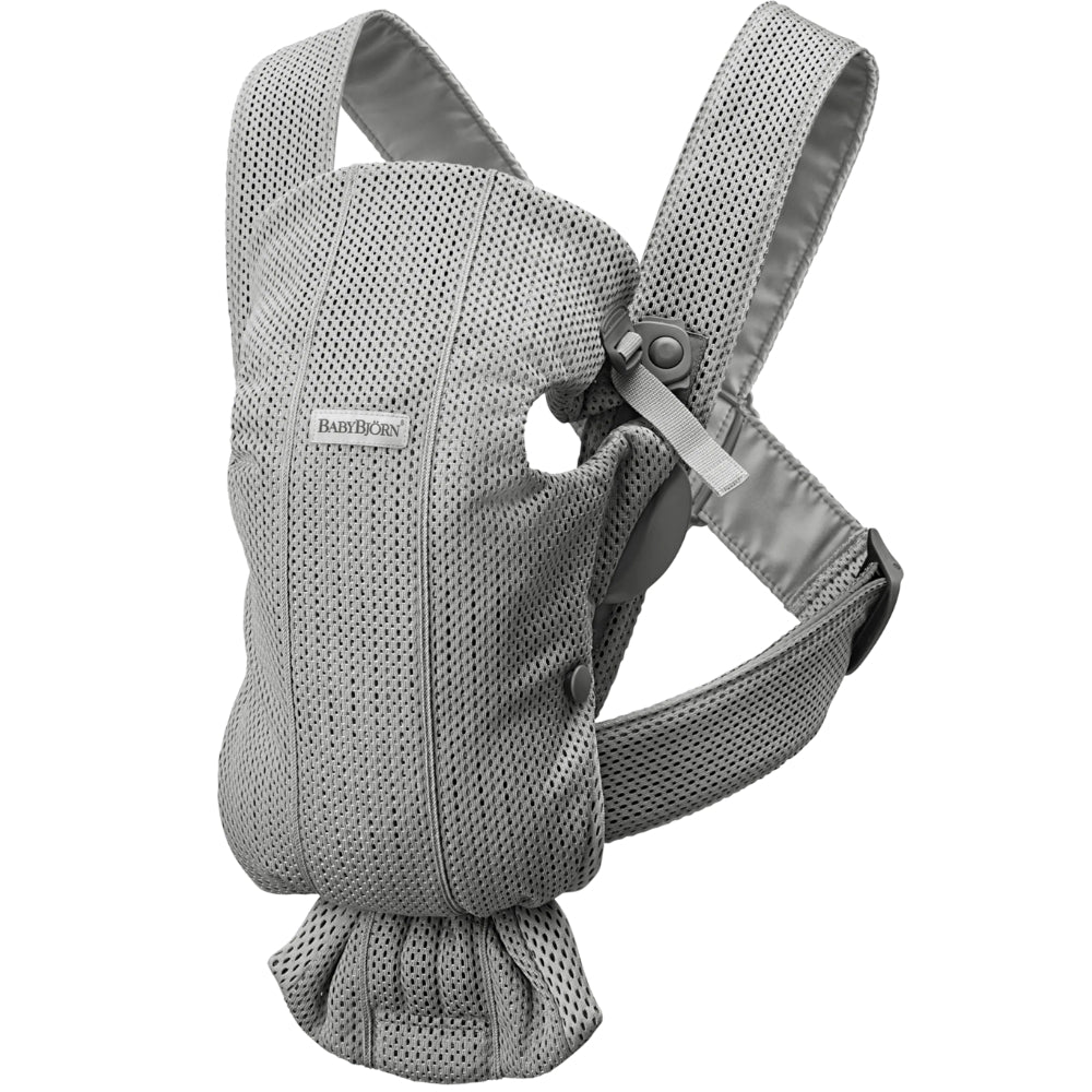 BABYBJORN nosidełko dla niemowlaka MINI 3D Mesh Szary