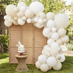 Gingerray balony lateksowe Girlandy White & Cream