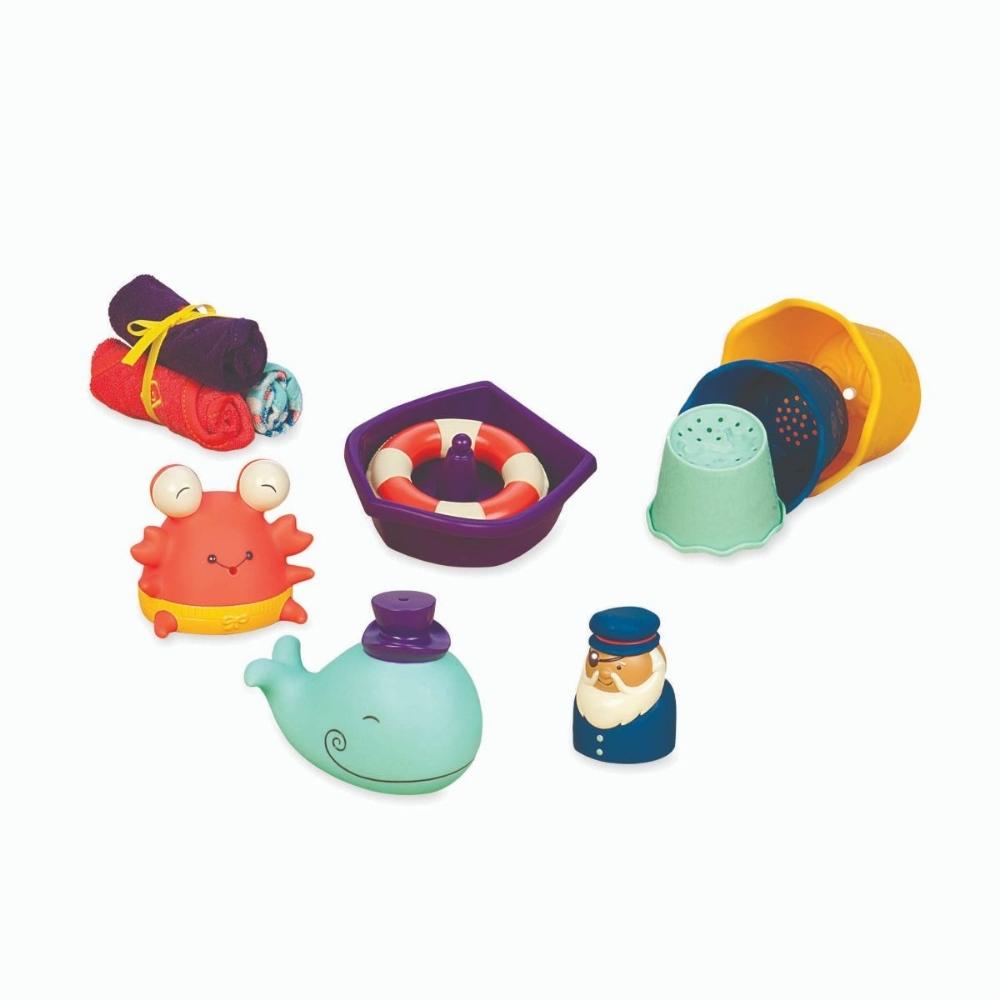 B.Toys Zestaw do kąpieli dla niemowląt Wee B. Splashy