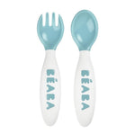 Beaba Sztućce plastikowe w etui blue