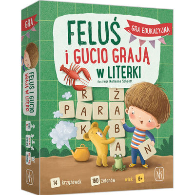 Nasza Księgarnia Feluś i Gucio grają w literki