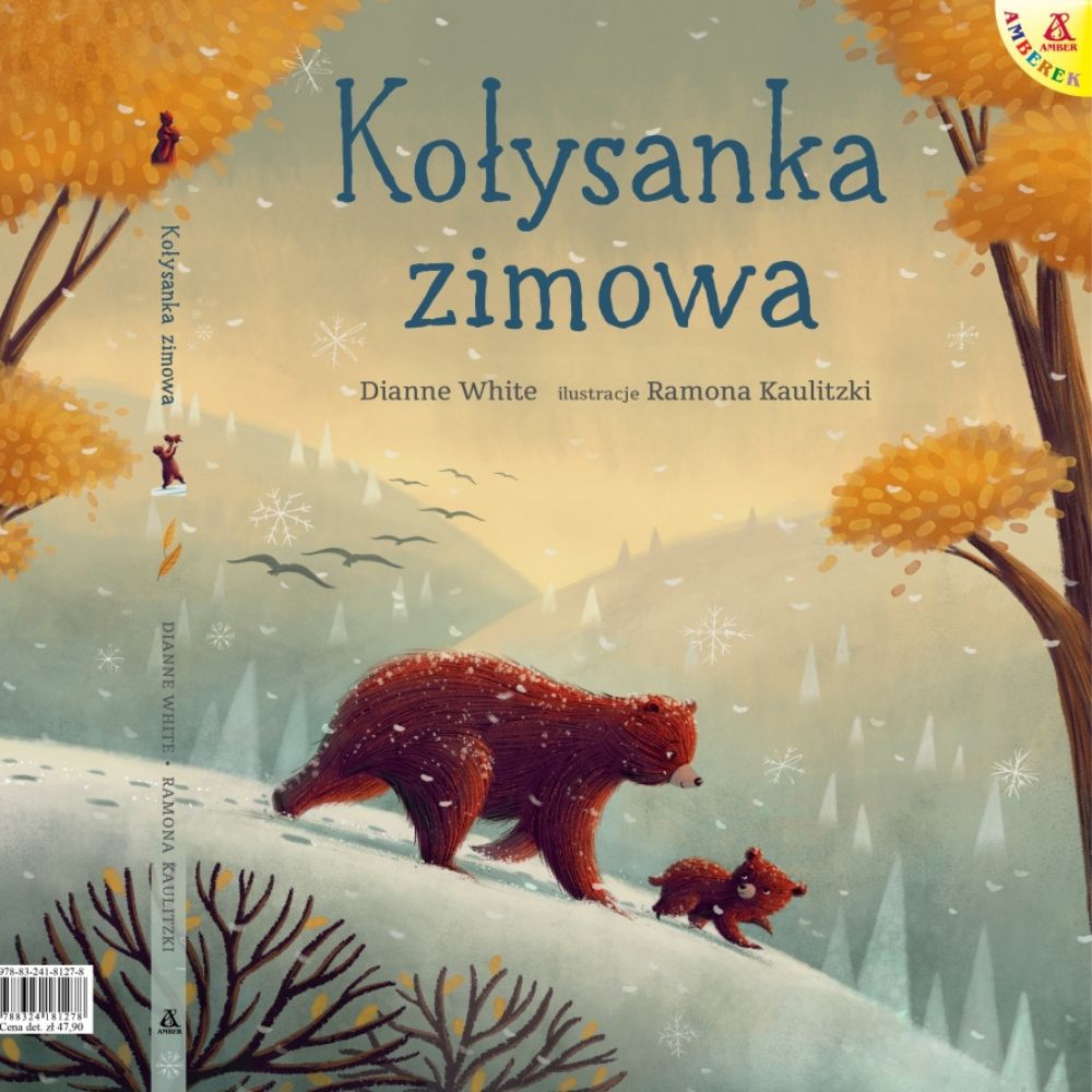 Wydawnictwo Amberek Książka dla dzieci Kołysanka zimowa
