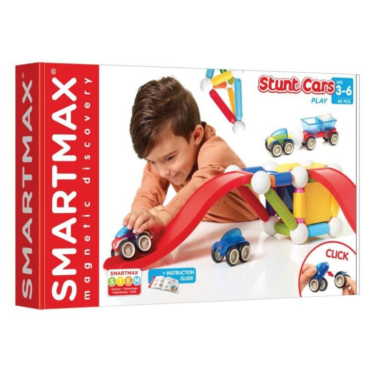 Smart Max Klocki magnetyczne Stunt Cars IUVI Games