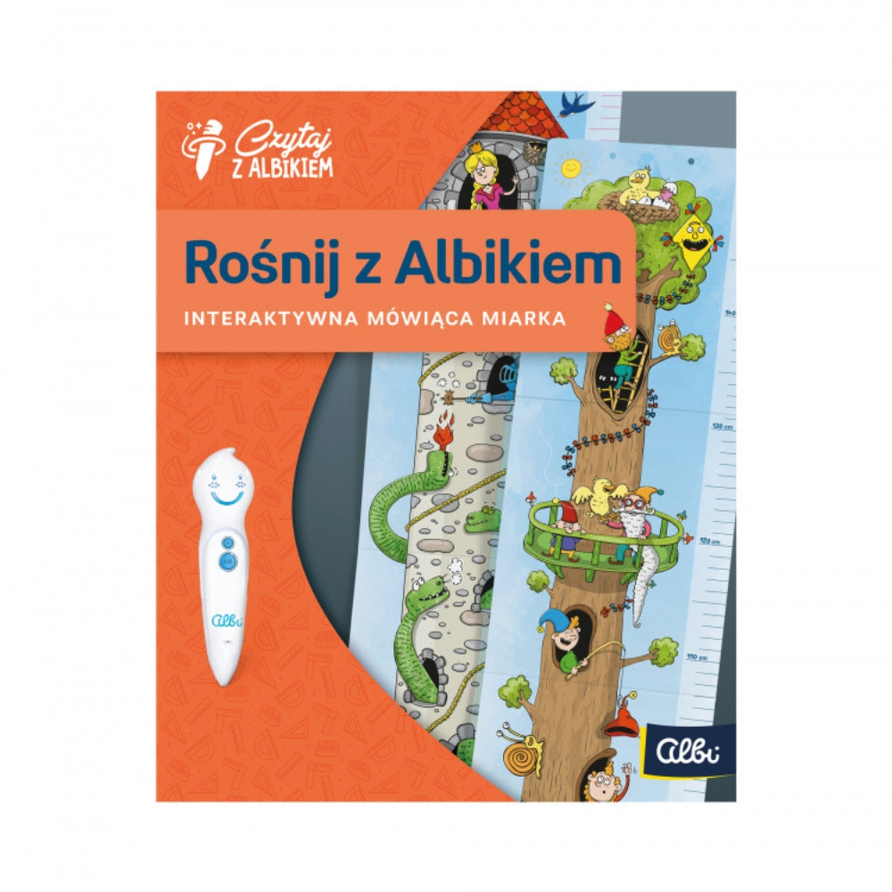Albi Rośnij z Albikiem Interaktywny metr dla dzieci