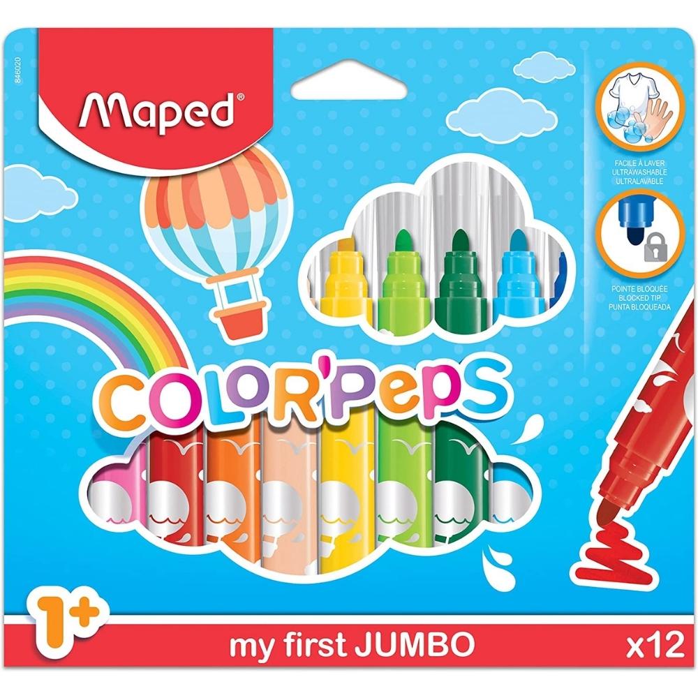 Maped Flamastry Colorpeps Maxi 12 szt.