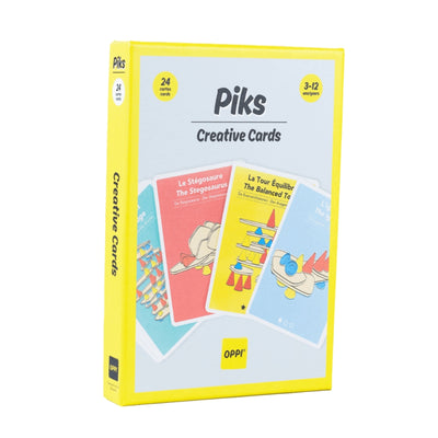 OPPI Karty dla dzieci 24 kart kreatywnych Piks