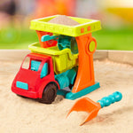 B.toys Zabawki do piasku autko dla dzieci Sandy Sifter Set