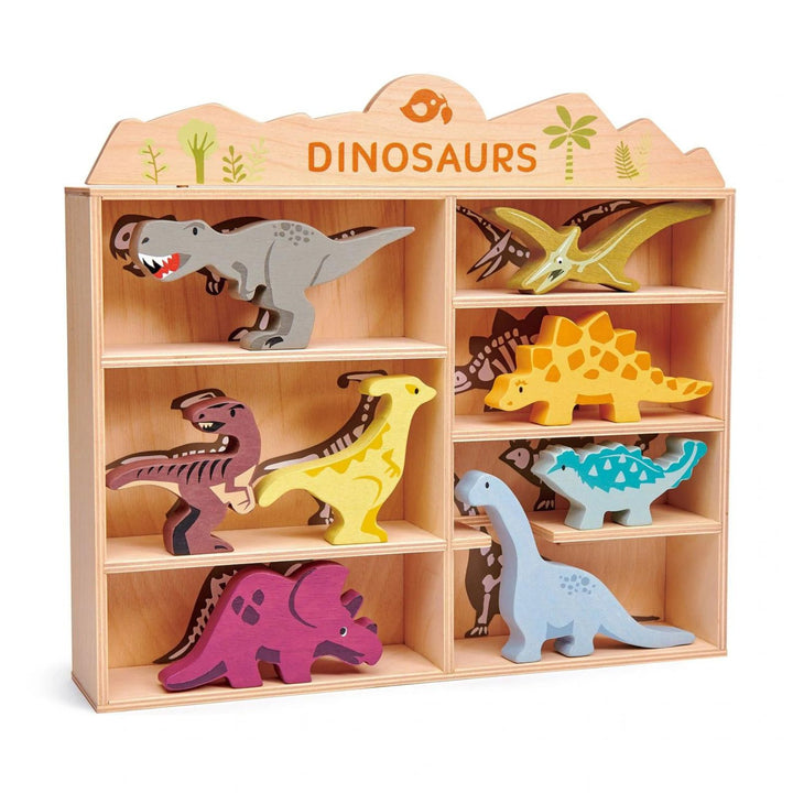 Tender Leaf Toys Drewniane figurki do zabawy dinozaury