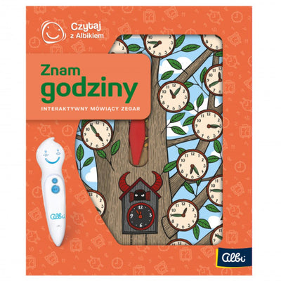 Albi Zegar interaktywny Znam godziny bez pióra Albik