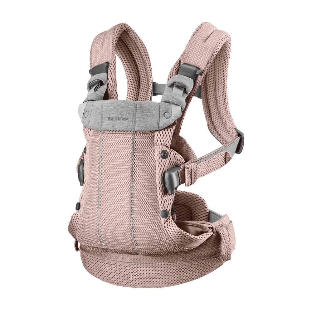 BABYBJORN nosidełko dla niemowlaka Harmony 3D Mesh Zgaszony Róż