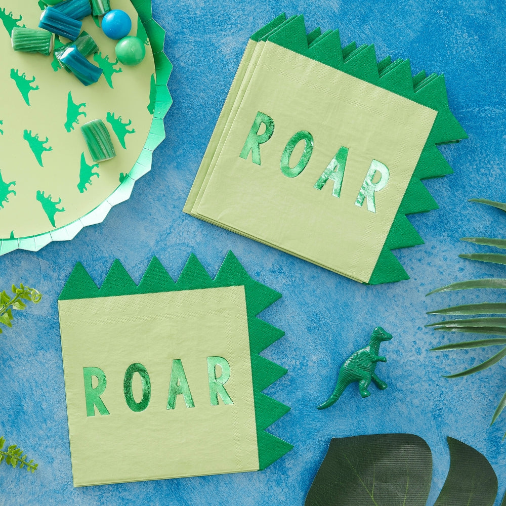 Gingerray serwetki papierowe Paper Dinosaur Napkins