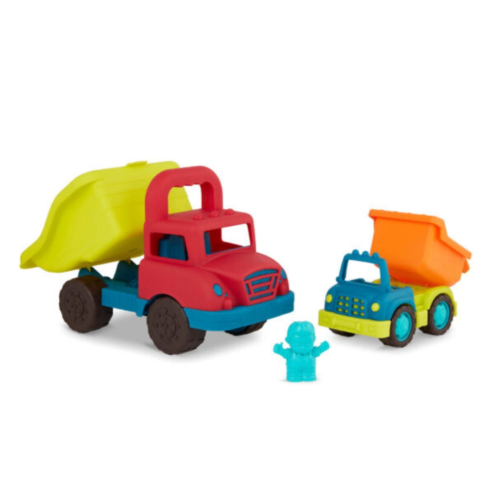 B.toys Ciężarówka dla dziecka wywrotka Grab-n-Go Truck Set
