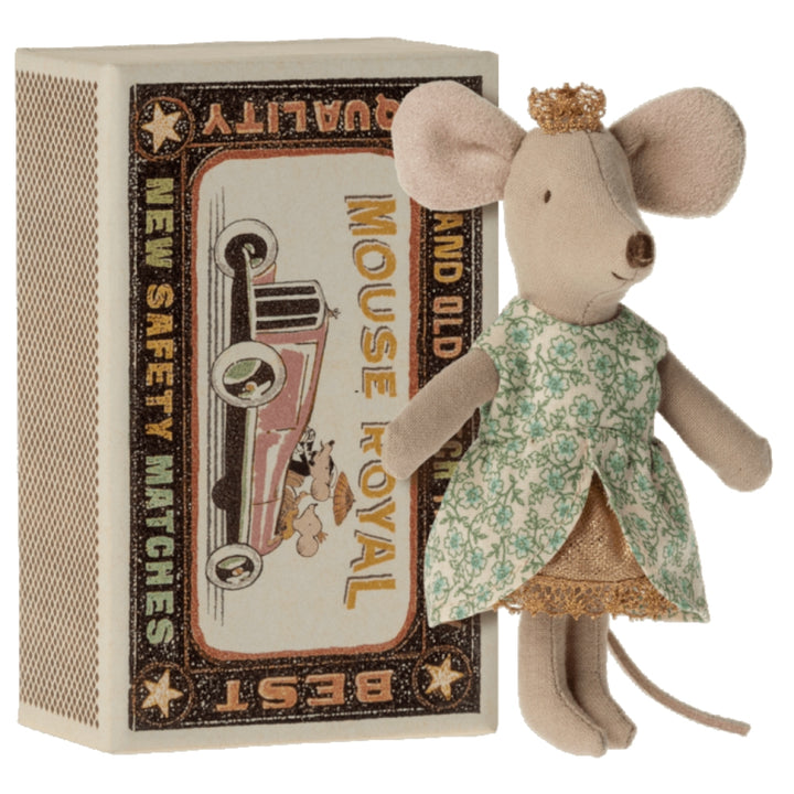 Maileg maskotka mysz księżniczka Little sister in matchbox