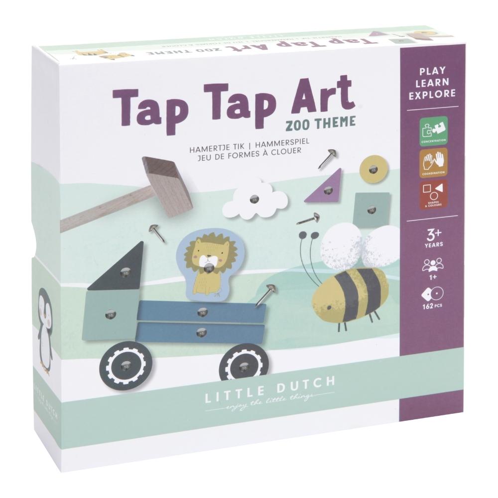 Little Dutch Przybijanka dla dzieci Tap Tap Art