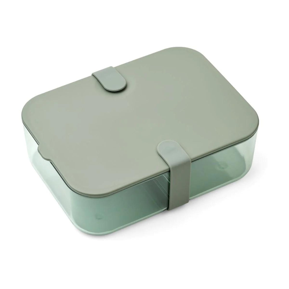 Liewood Lunchbox do szkoły Carin Large Faune green/Peppermint