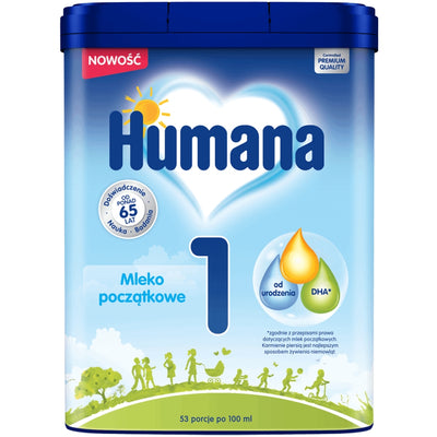 Humana Mleko modyfikowane 1 HMO 750 g