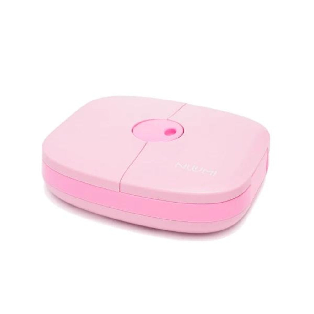 NUUMI Lunchbox dla dzieci z naklejkami Pink
