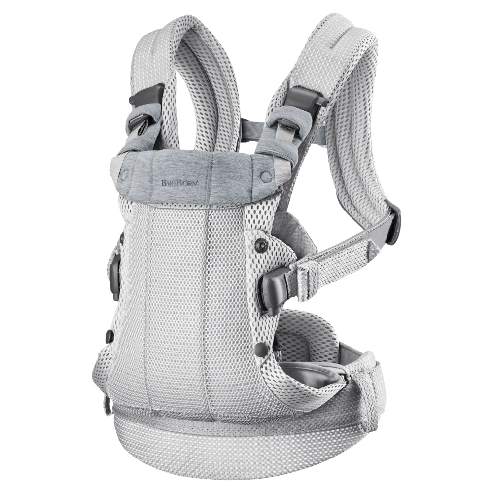 BABYBJORN nosidełko dla niemowlaka Harmony 3D Mesh Srebrny