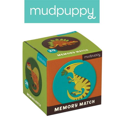 Mudpuppy Gra Mini Memory Dinozaury