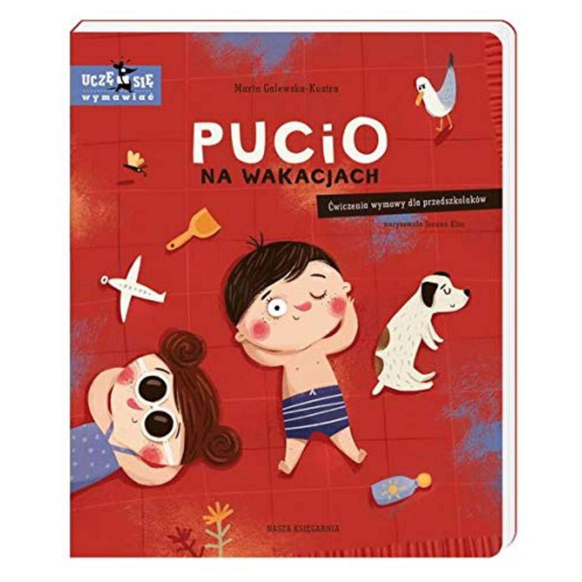 Nasza Księgarnia Pucio na wakacjach. Ćwiczenia wymowy