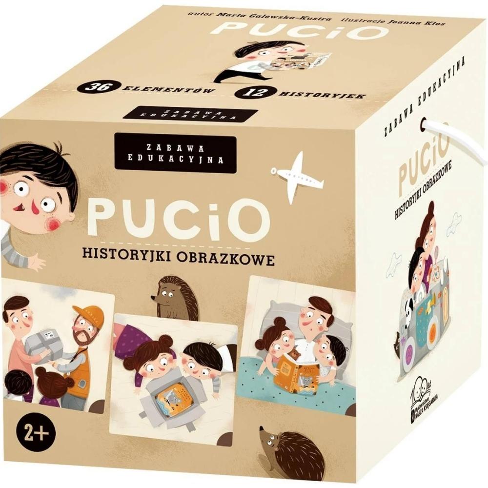 Wydawnictwo Nasza Księgarnia Puzzle dla dzieci Pucio Historyjki obrazkowe