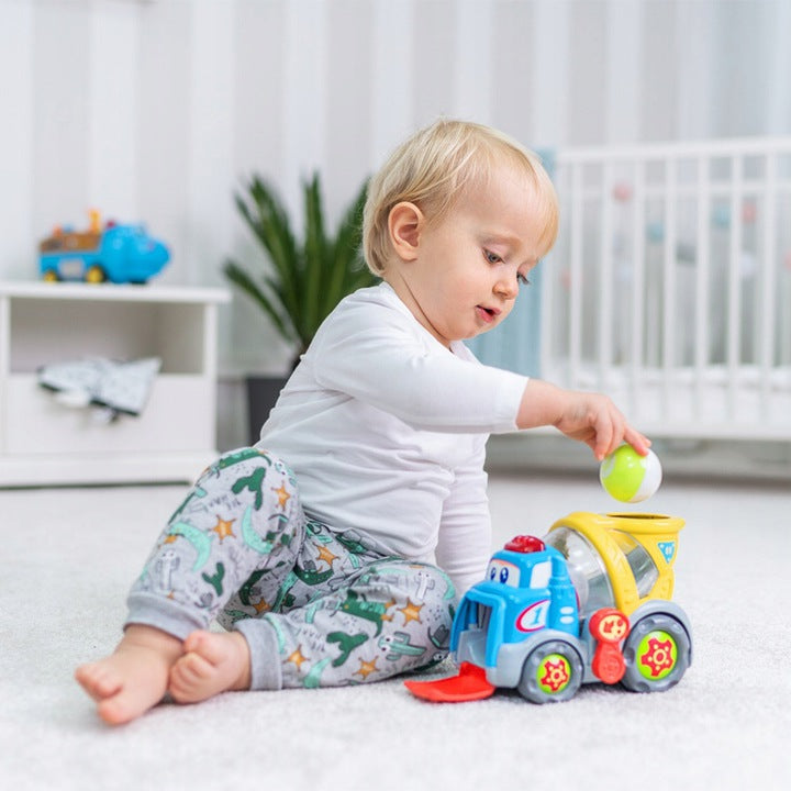 Dumel Discovery Interaktywna zabawka autko dla dzieci Benio betoniarka - 4kidspoint.pl
