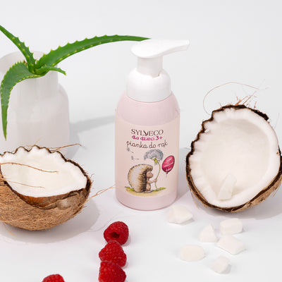 Sylveco dla dzieci Pianka do mycia rąk malinowa 290 ml
