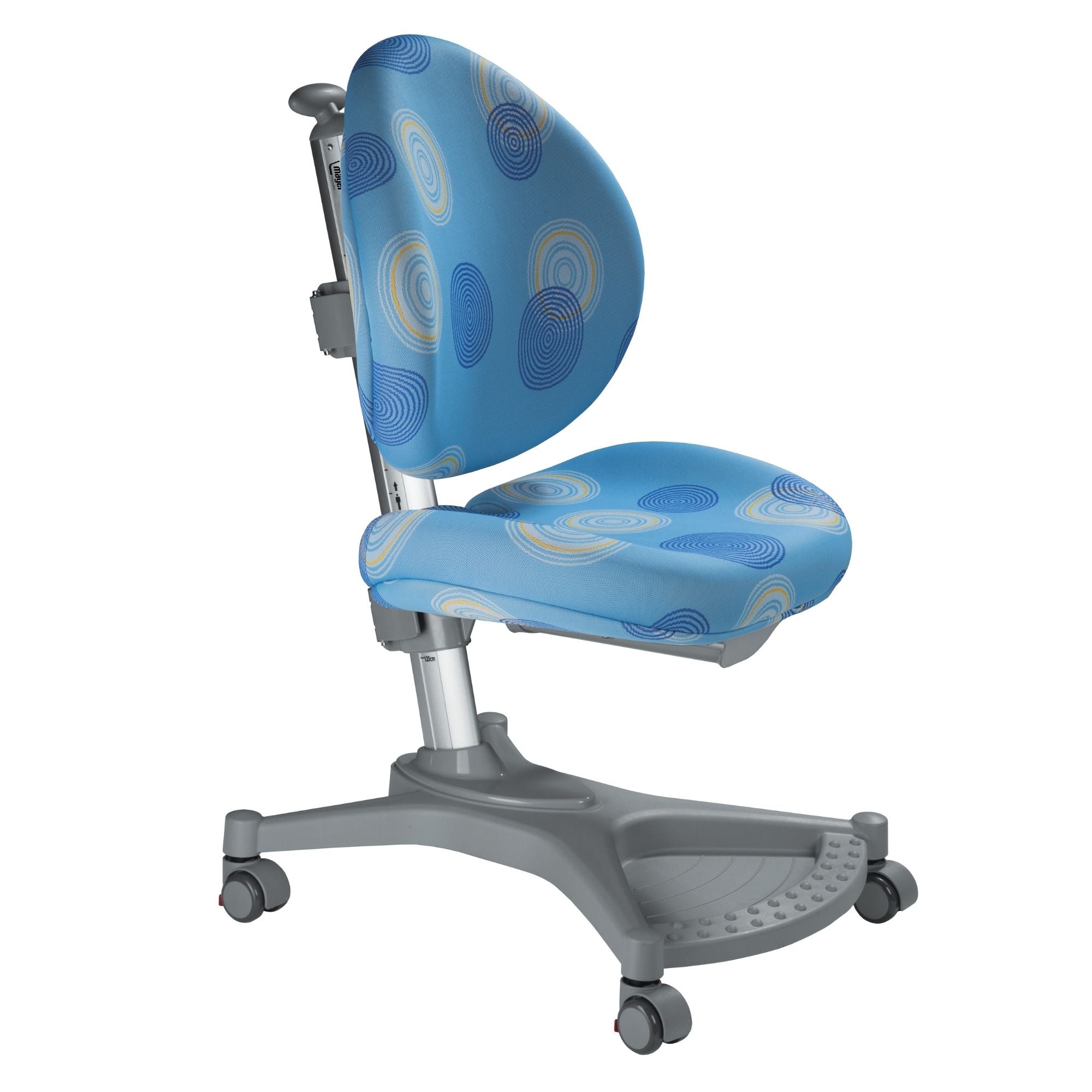 Mayer Ergonomiczne krzesło rosnące z dzieckiem MyPony niebieskie kółka