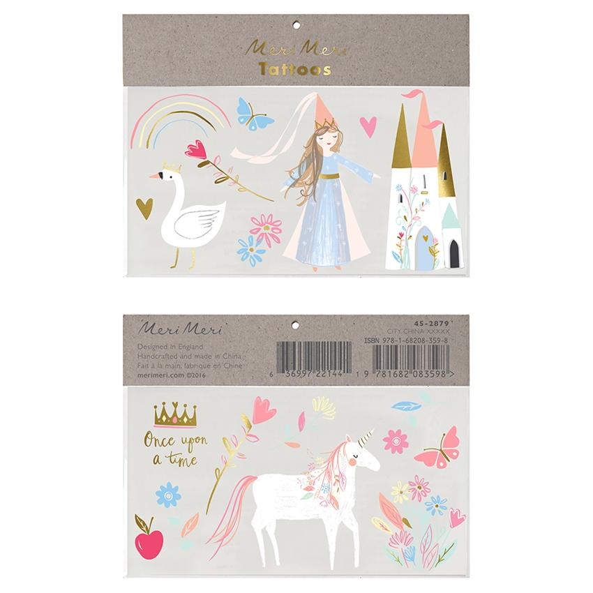Meri Meri Tatuaże Magiczne księżniczki - 4kidspoint.pl