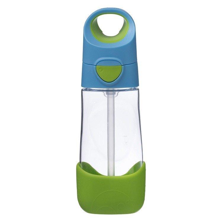 b.box Tritanowa butelka bidon ze słomką 450 ml Ocean Breeze - 4kidspoint.pl