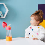 b.box Tritanowa butelka bidon ze słomką 450 ml Ocean Breeze - 4kidspoint.pl