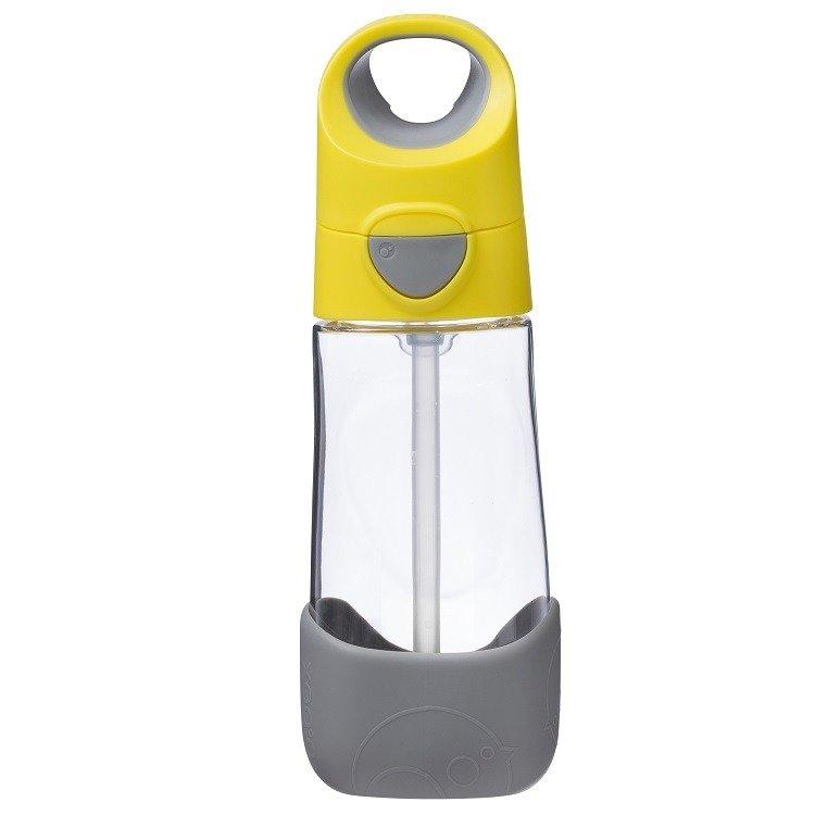 b.box Tritanowa butelka bidon ze słomką 450 ml Lemon Sherbet - 4kidspoint.pl