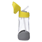 b.box Tritanowa butelka bidon ze słomką 450 ml Lemon Sherbet - 4kidspoint.pl