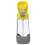 b.box Tritanowa butelka bidon ze słomką 450 ml Lemon Sherbet - 4kidspoint.pl