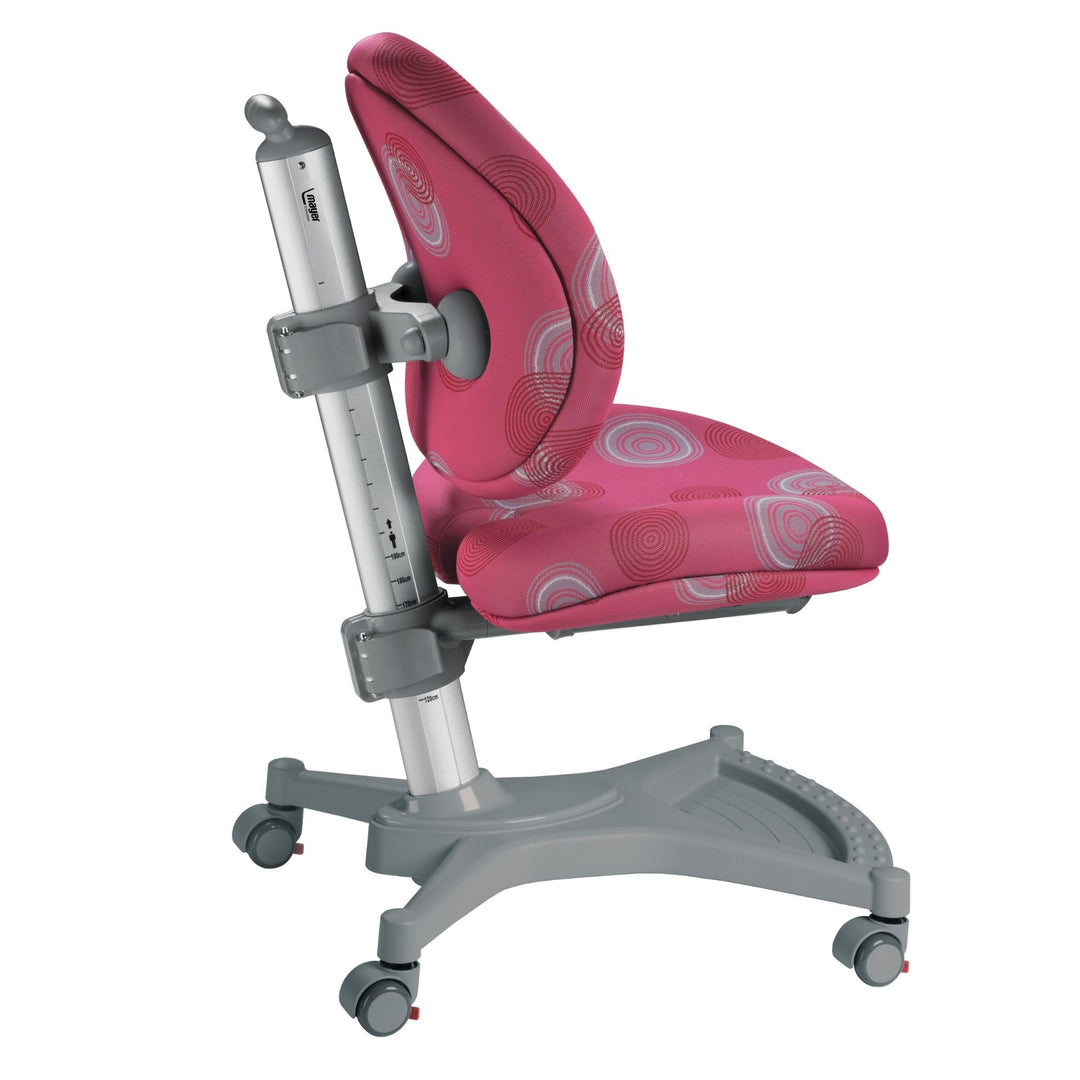 Mayer Ergonomiczne krzesło rosnące z dzieckiem MyPony różowe kółka