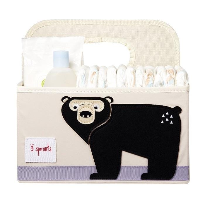 3 Sprouts Organizer na Pieluszki Niedźwiedź - 4kidspoint.pl