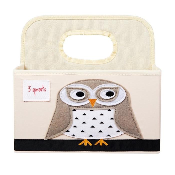 3 Sprouts Organizer na Pieluszki Sowa - 4kidspoint.pl