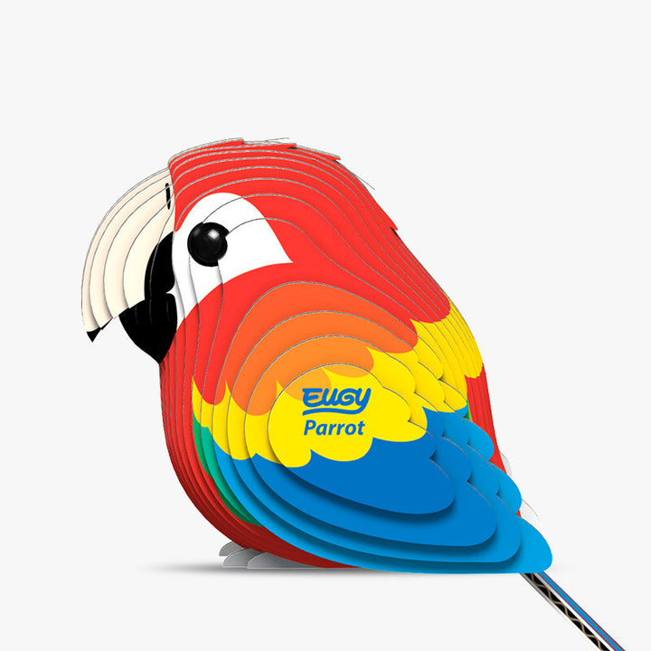 EUGY Puzzle 3D dla dzieci Układanka Papuga