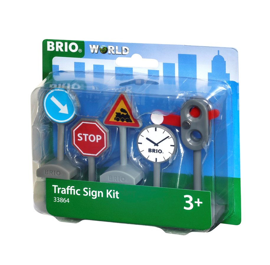 BRIO World Zestaw Znaków Drogowych