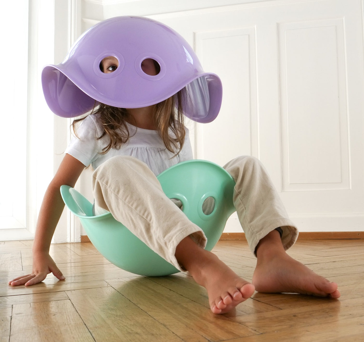 Moluk Kreatywna muszelka Bilibo Pastel Błękitna - 4kidspoint.pl