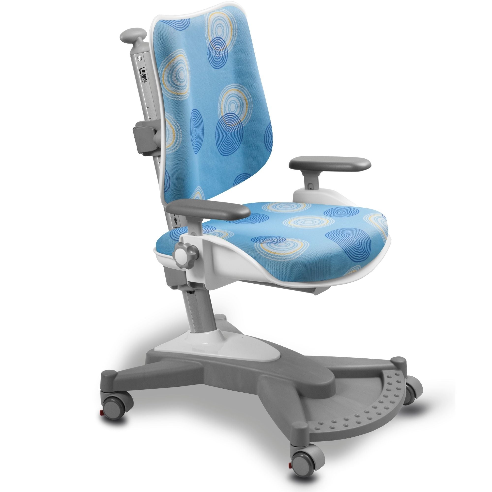 Mayer Ergonomiczne krzesło rosnące z dzieckiem MyChamp niebieskie kółka