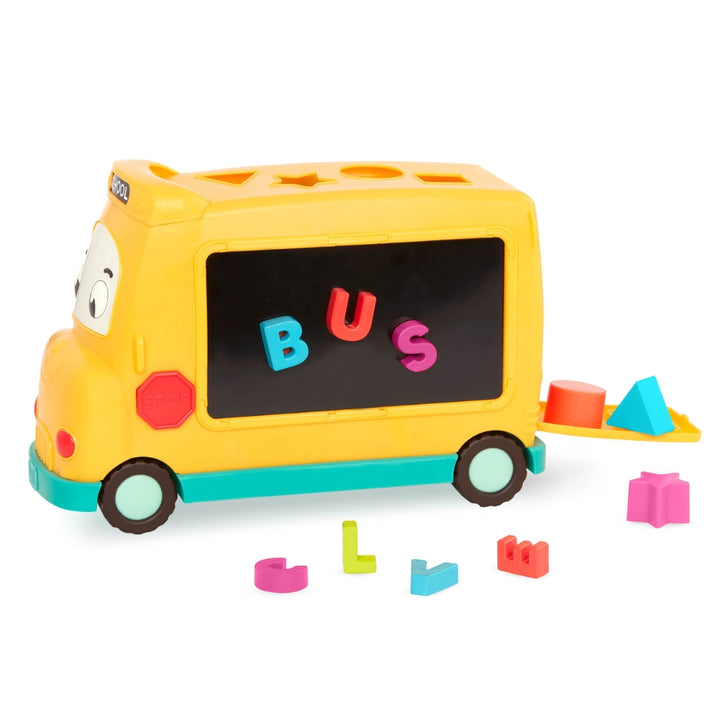 B.Toys Sorter dla dzieci Autobus z alfabetem magnetycznym AlphaBus