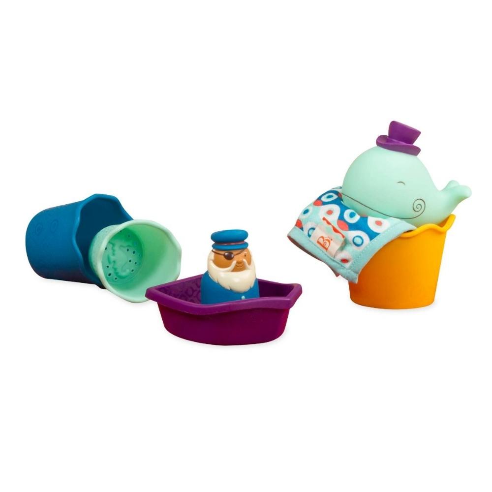 B.Toys Zestaw do kąpieli dla niemowląt Wee B. Splashy