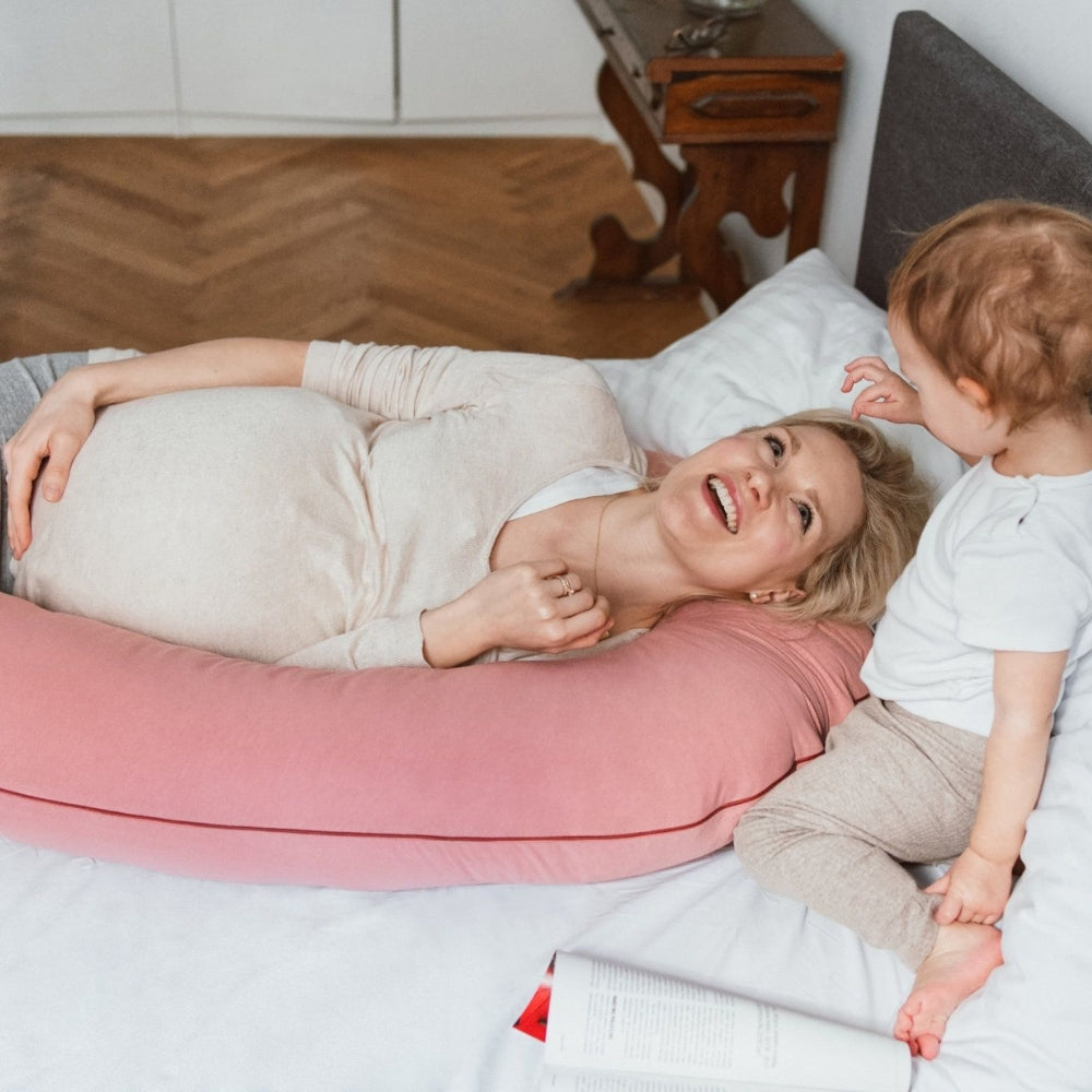 Poofi Poduszka ciążowa Organic herbaciana róża